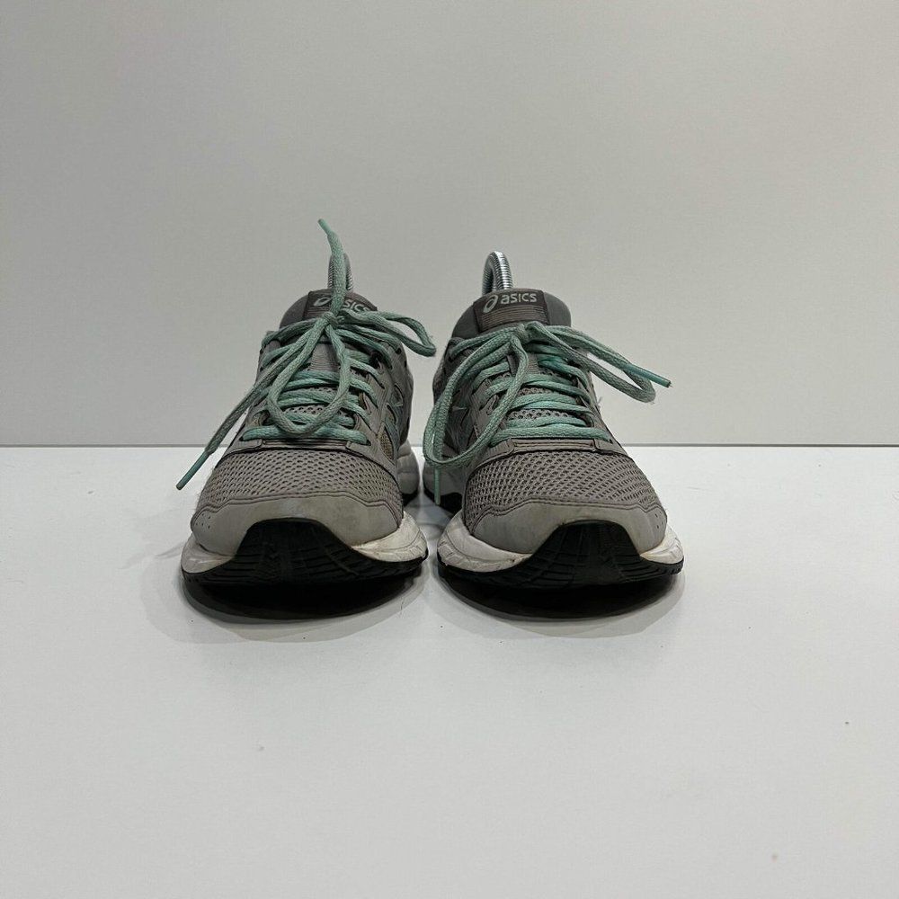 Asics Womens Gel Contend 5 1012A234 Gray Lace Up Low Top Running Shoes Size 6 - Picture 5 of 8